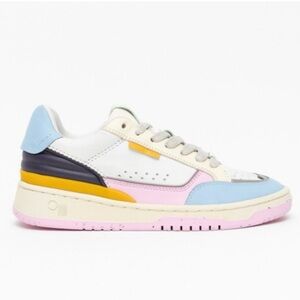 NIB ONCEPT Paris Leather Sneaker 6 Orchid Multi